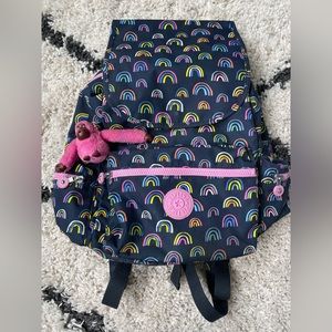 Kipling Chuwy Rainbow Scatter Backpack - 🌈🎒